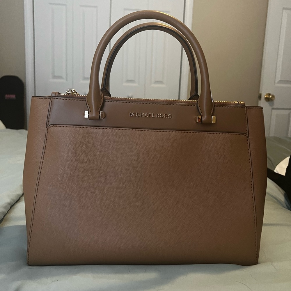 Michael Kors Brown Medium Satchel